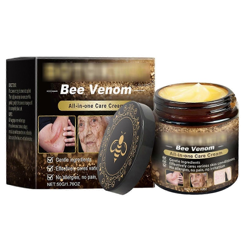 All-in-One Bee Venom Treatment Cream, Botoxmix Bee Venom Anti-Aging Cream for All skin Types