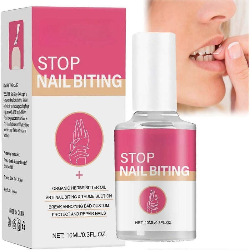 Anti Nail Biting Nail Polish, Stop Nail Biting, Stop Biting Nails, Nail Biting Prevention, Nail Biter Stopper, Nail Biting Treatment