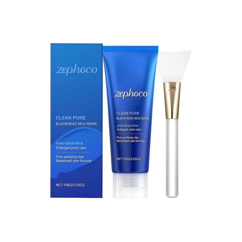 zephoco Blackhead Cleaning Mud Film, Gentle Care Oil Control Refreshing Non-Greasy Moisturizing Clean Mud Film