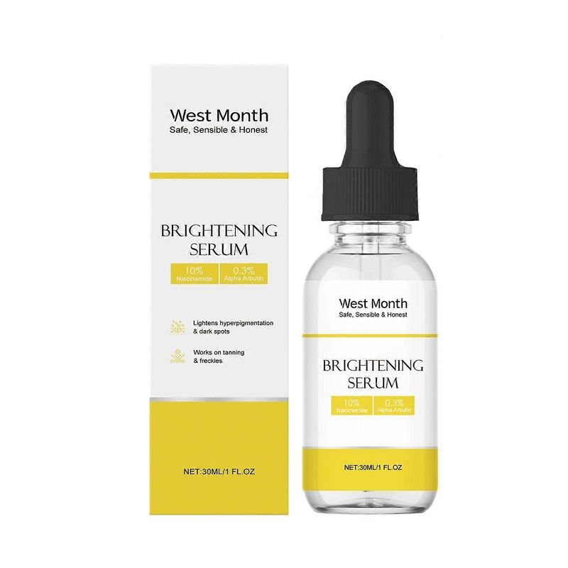 West&Month Brightening Essence For Facial Blemishes, Moisturizing, Hydrating, Firming And Brightening