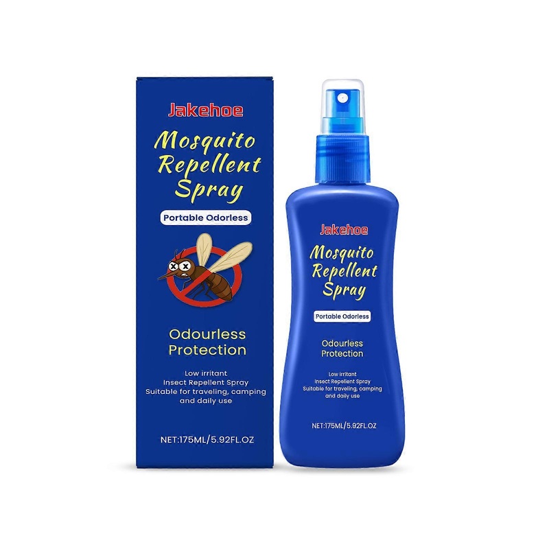 Jaysuing Mosquito Repellent Spray Mild Herbal Essential Oil Formula Long-Lasting Protection Outdoor Portable Anti-Bite Spray