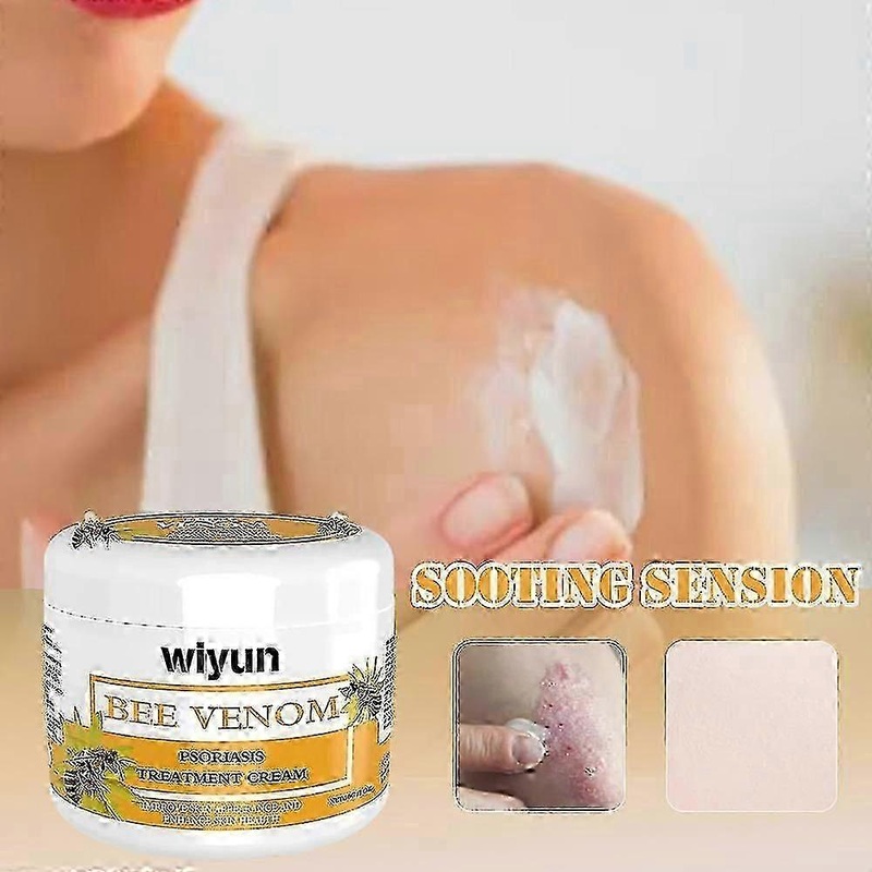 1/3/5pcs Bee-venom Psoriasises Cream Skin Relief Anti-itch Cream For All Skin Types