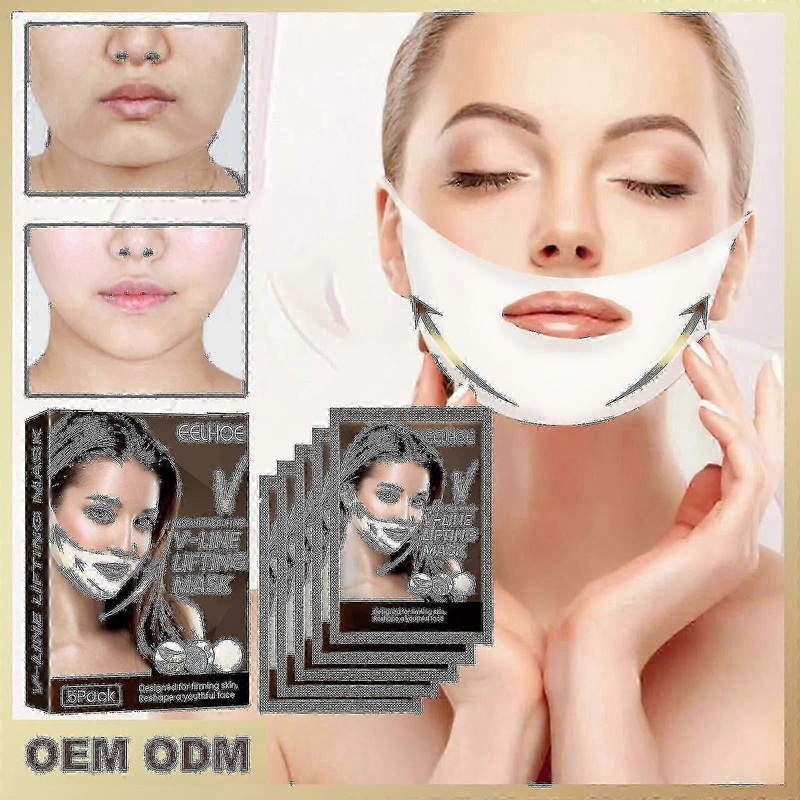 1/5 Pack V-line Face Lifting Mask Face Firming & Lifting Mask For Small V-face