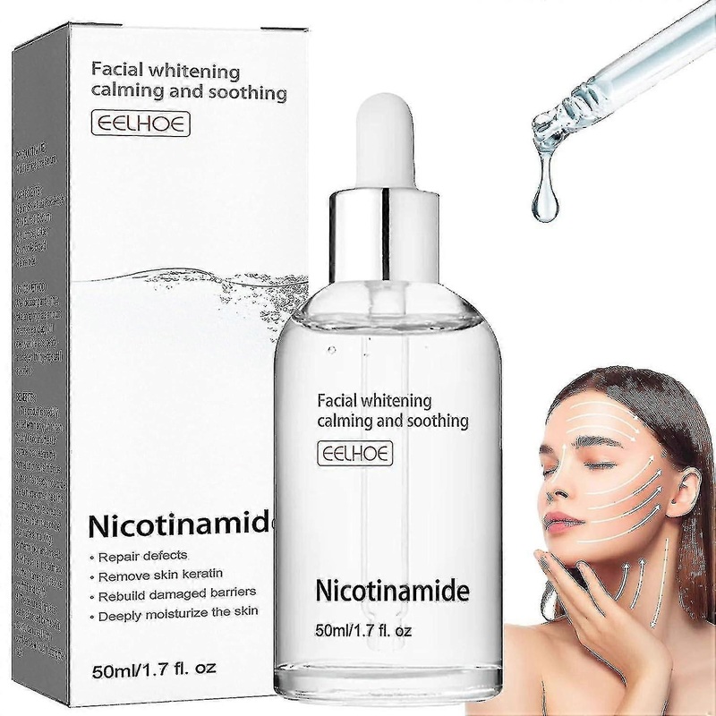 2pcsEelhoe Facial Whitening Calming Soothing Essence, Niacinamide Anti-Aging Facial Essence, Eelhoe Niacinamide Essence