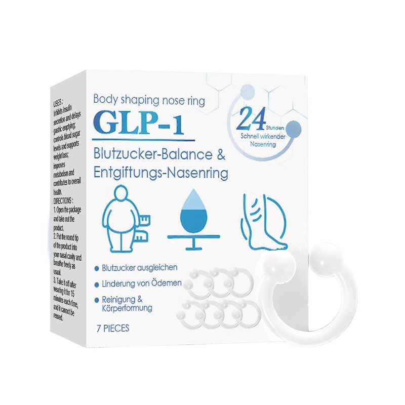 Amz Body Care Nose Ring Daily Portable Fit Wear Gentle Nourishing Care Light Body Lines