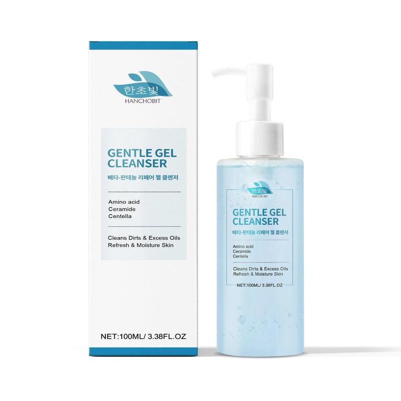 -Panthenol Gel Cleanser, Gently Cleans Tender Skin Clear Gel Refreshing Cleanser