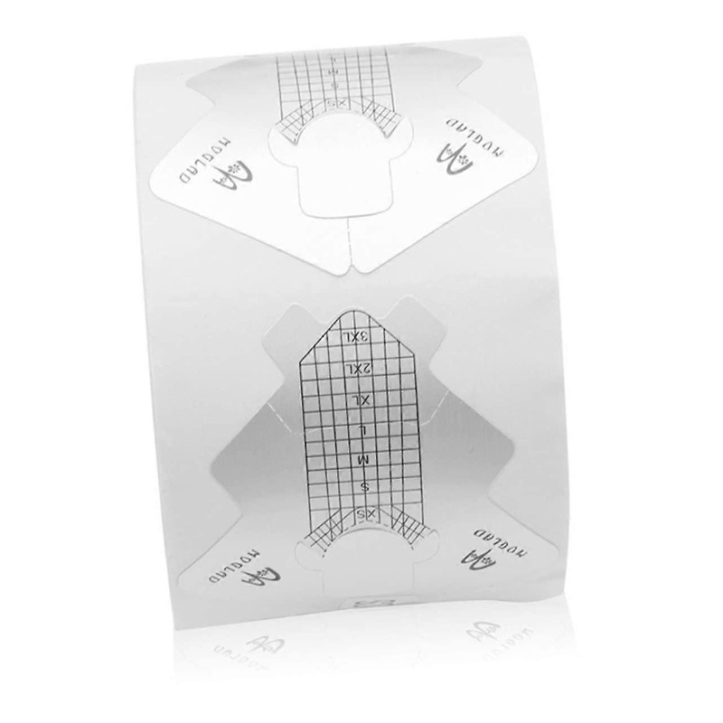 1 Roll Foil Nail Extension Stickers Nail Forms for Art Salons Manicure Guide Tool Ref: 7577