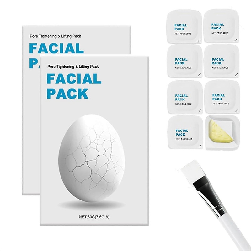 Zombie Facial Mask  Hydration Face Mask For Smooth Firming Skin Pore, 2 Box