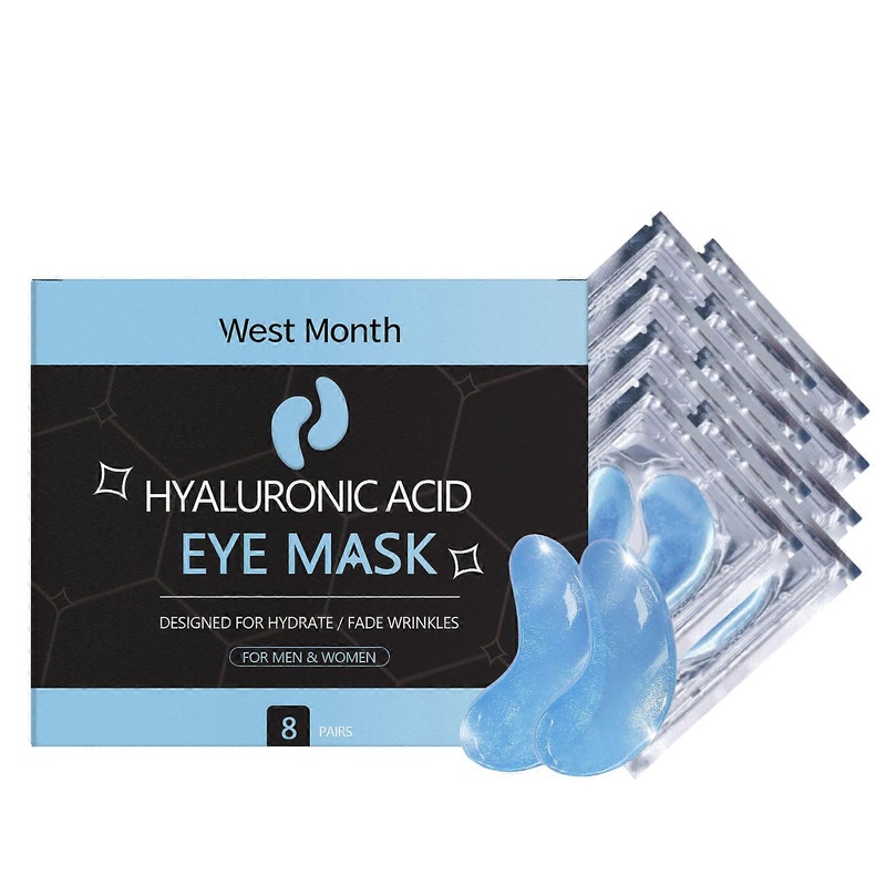 West Month Hyaluronic Acid Eye Mask, Gentle, Moisturizing, Hydrating, Softening And Reducing Fine Lines For Eye Care