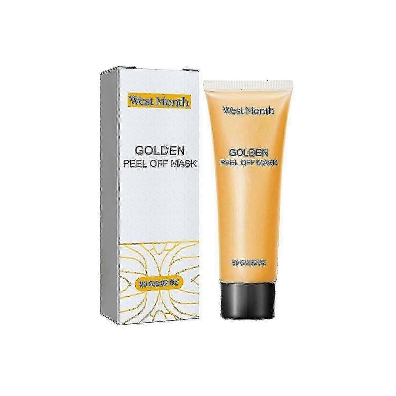 West&Month Gold Peel Mask Clean Skin Exfoliating Repair Dull Fade Fine Lines Tender Mask