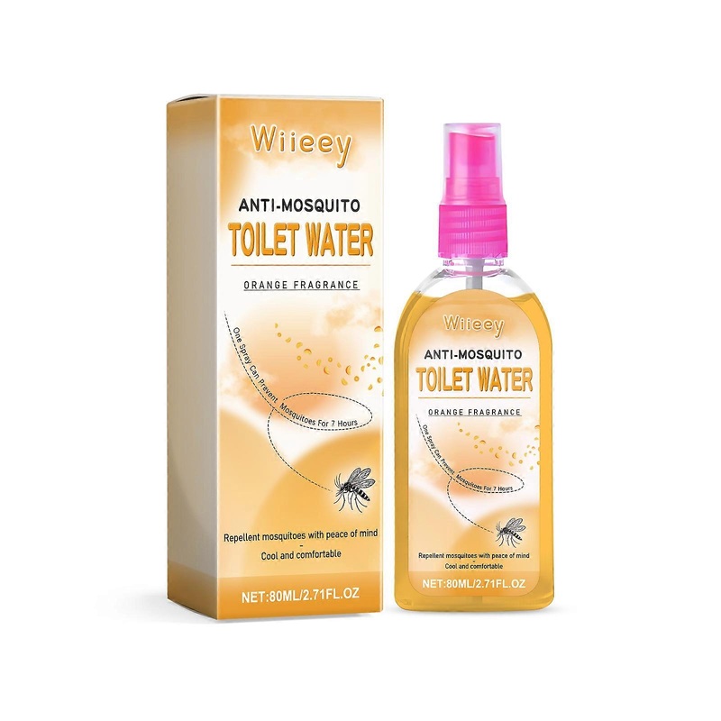 Wiieey Pregnant Mom And Baby Anti-Itching Mosquito Repellent (Orange Flavor)