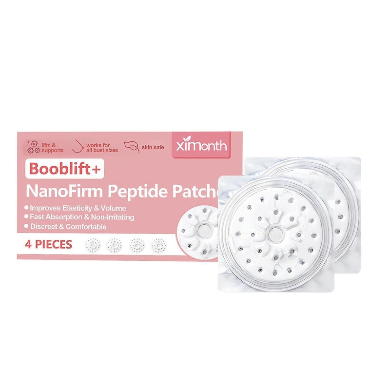 Ximonth Chest Care Patch: Plump Silicone, Breathable, Natural Lines, Lifting, Reusable