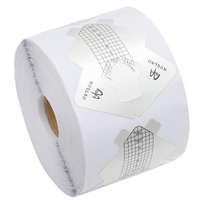 1 Roll Professional Nail Art Extension Guide Stickers Manicure Supplies for Quick Nail Extensions for Home Salon Use