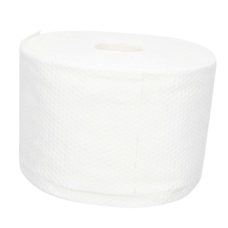 Disposable Facial Cleansing Wipes Roll, Portable Makeup Remover for Dry Skin, Easy Home and Skin Cleaning, 1 Roll