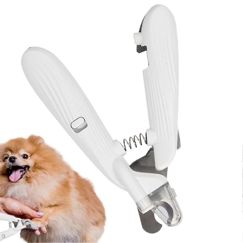 Katzenkrallenschere Mit LED-Leuchte, Krallenschneider Fr Katzen Und Kleintiere, Krallenpflegeset Mit Schleiffunktion