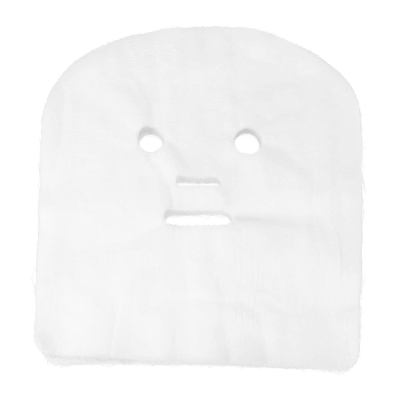 100pcs Cotton Gauze for Beauty Salons Soft Breathable Facial Masks for and Home Use for Professional Skin Care Applications