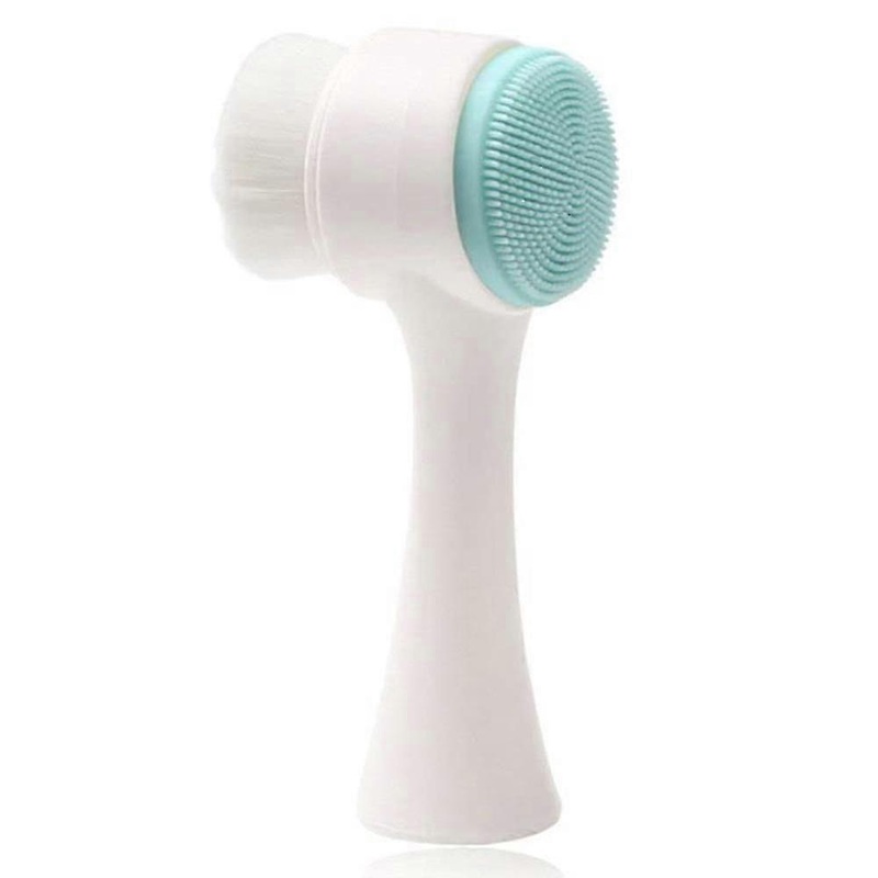 Cleansing Brush, 2 In 1 Cleansing Brush For Deep Pore Exfoliation, Makeup, Massage, Acne Treatment
