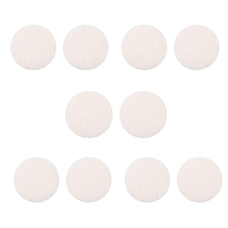 10PCS Wood Pulp Sponge,Facial Cleansing Sponge,2.36x2.36inch