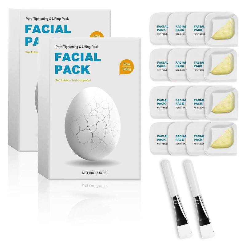 Zombie Facial Mask Hydrating Skin Care Mask for Smooth Skin, Anti-Aging Pore Tightening and Skin Lifting, 2-Pack