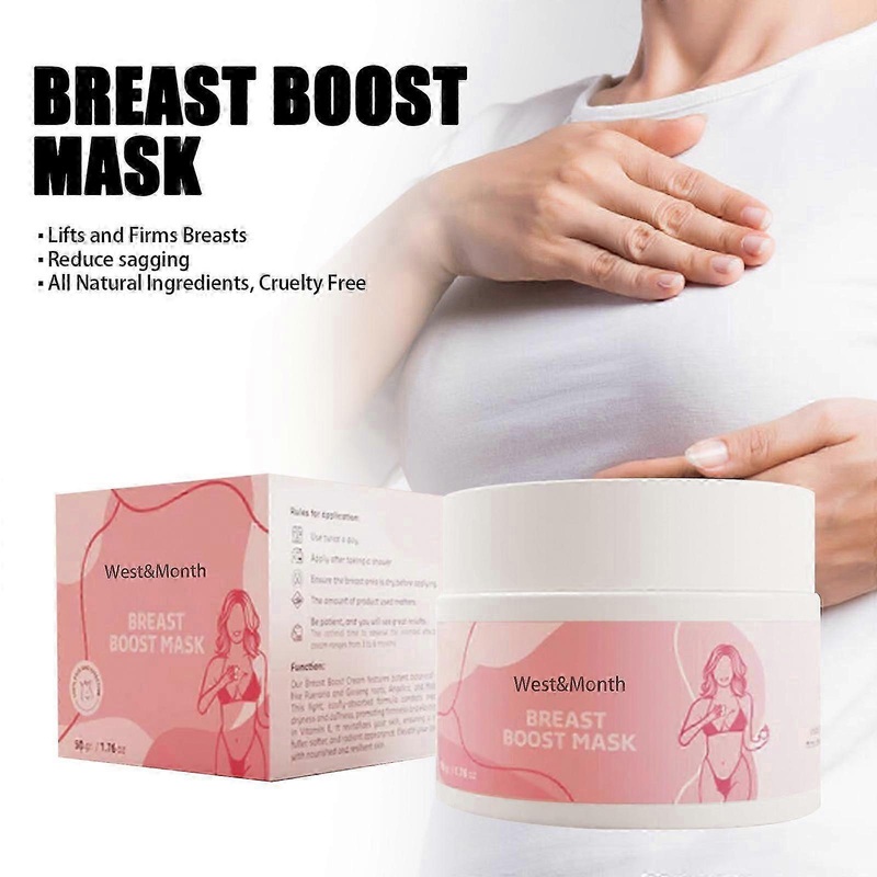 West&Month breast mask, anti-sagging, firming, moisturizing and plumping breast care mask