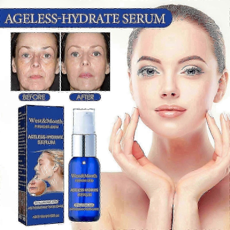 Ageless Hydrate Serum, Lighten Lines Hydrating And Firming Skin Anti-aging Essence