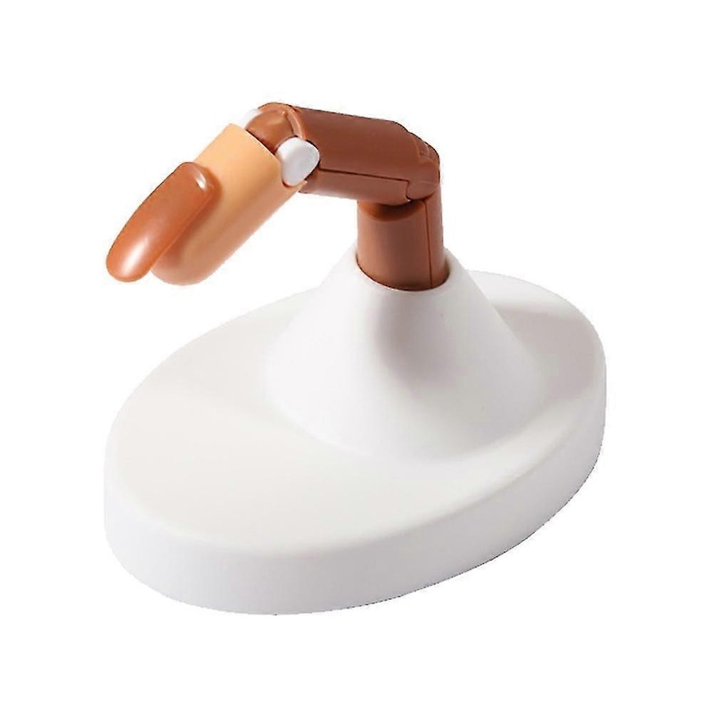 Nail Practice Fingers For Acrylic Nails - Flexible Nail Training Manicure Finger Set, Fake Finger Practice Fake Nails With Base,5081