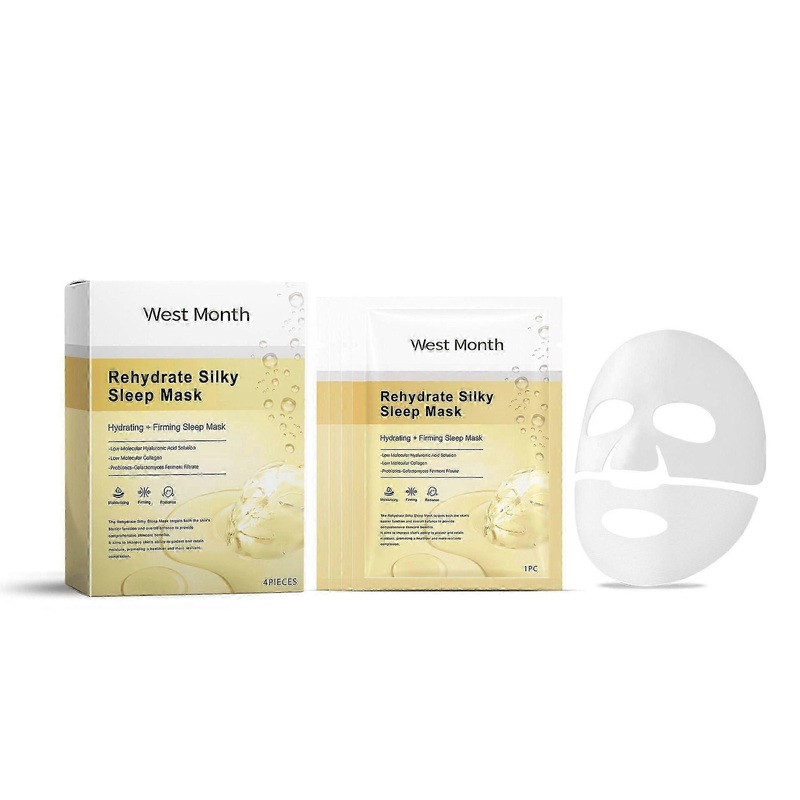 West Month Collagen Hydrating Skin Care Facial Mask Moisturizing Smooth Facial Skin Hydrating Mask