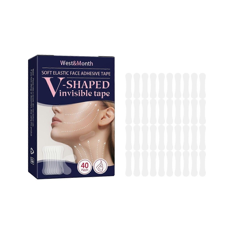 West&Month Face Lift, Chin Lift V-Shaped Face Shape Lift Melon Seed Face Lift Patch