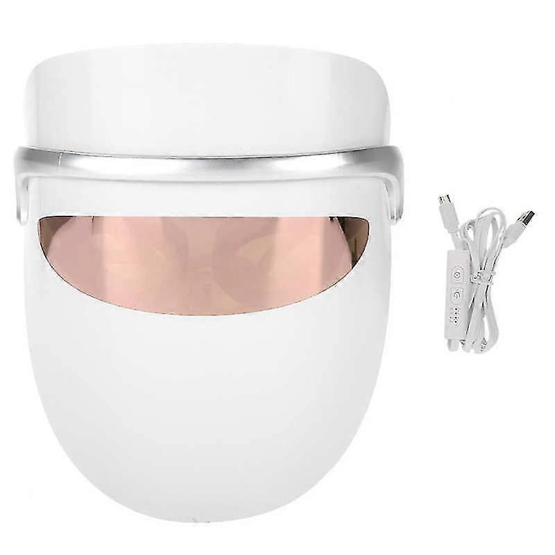 3 Colors led light therapy face mask anti wrinkle firming skin rejuvenation beauty mask