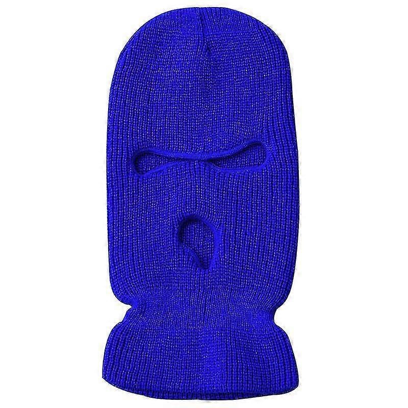 3-Hole Full Face Balaclava: Tactical Ski Mask for Winter