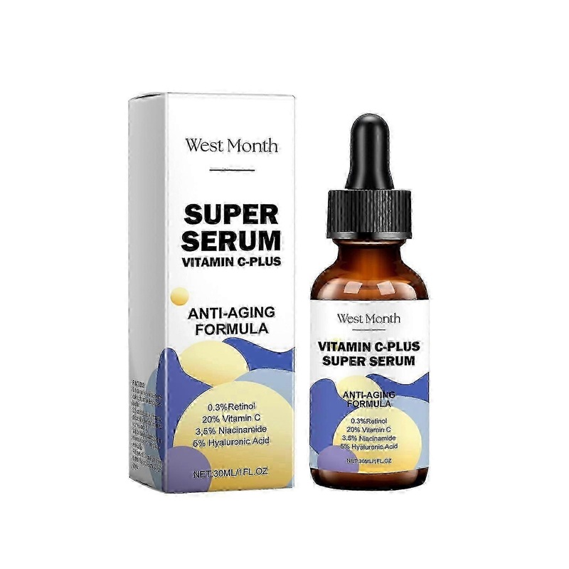 West&Month Vitamin C Skin Care Essence, Moisturizing And Moisturizing Facial Skin Brightening