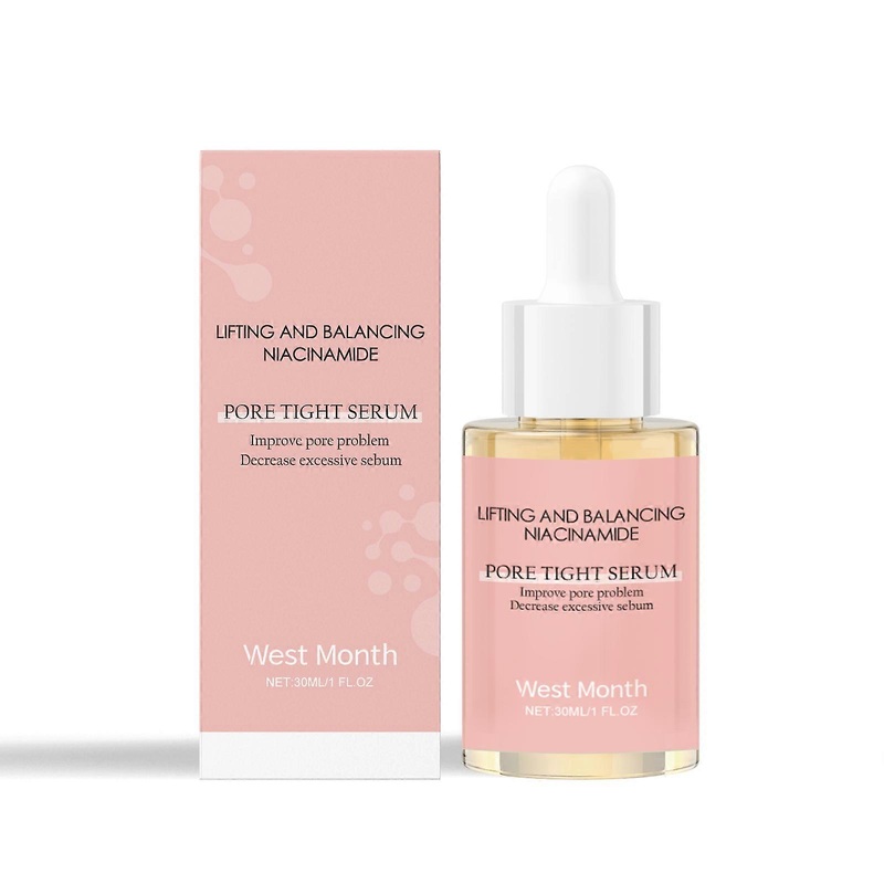 West Month Niacinamide Pore Firming Essence Hydrates, Moisturizes, Controls Oil, Removes Closed Comedones And Soothes The Skin