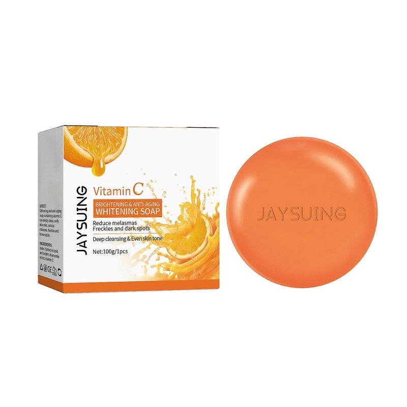 Youdaoplaceholder0 Vitamin C Anti-Wrinkle Brightening Soap Cleanser Gently Cleanses The Face, Fades Spots And Beautifies The Skin
