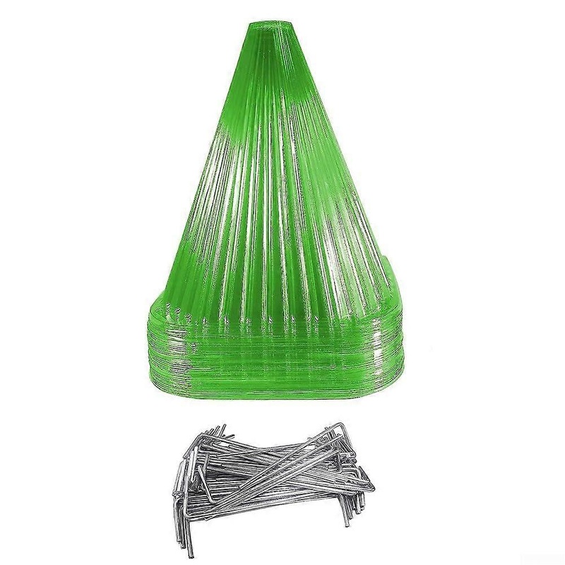 Garden Plant Protection Cap, Reusable Garden Covers for Seedlings, Natural Pest Repellent, Accurate Root Watering (B)