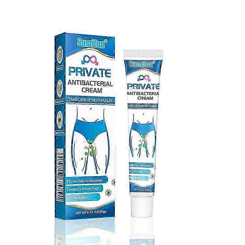 3PCS Men's Anti-itch Cream, Private Care Cream, Anti-bacterial,Men's Pubic Itch Cream Topical Cream Intimate Cleansing Ointment Skin Topical, Anti-itc