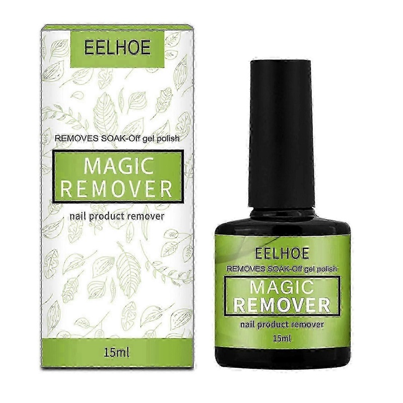 EELHOE 15ml Bursting Nail Polish Remover Safe Mild Non-toxic Manicure Remover Nail Shop