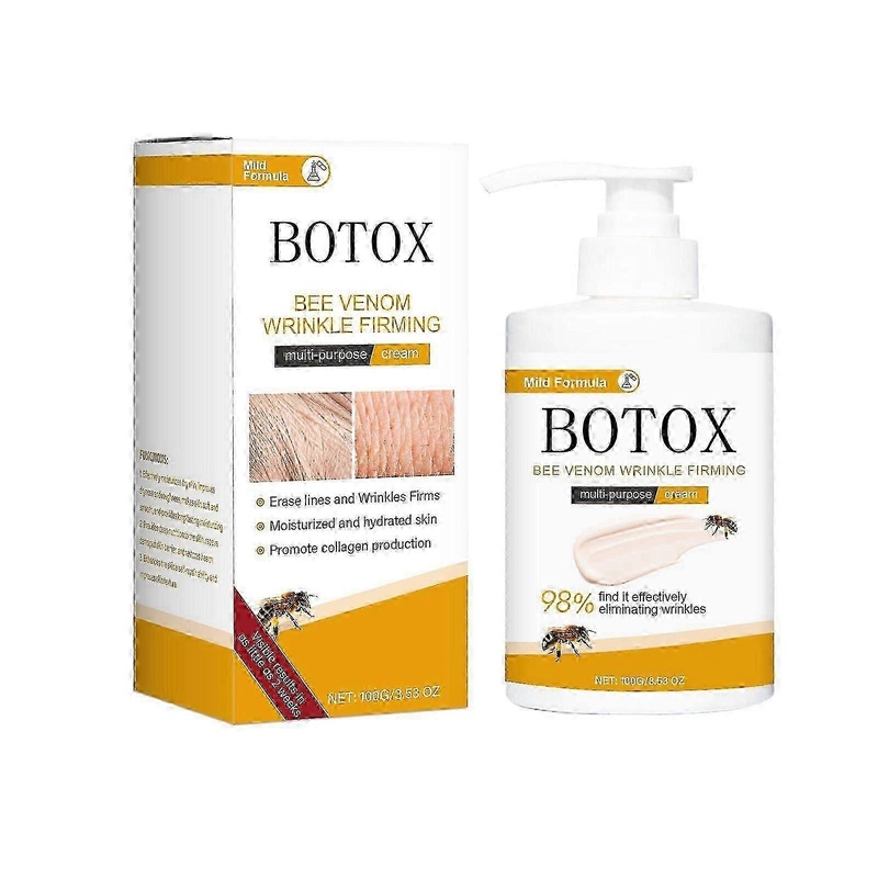 1-3pcs Bee Venom Firming Anti Wrinkles Body Lotion, Bee Venom Wrinkle Removal Cream, Moisturizing, Lifting & Recovery for All Skin Type, Anti-Aging Be