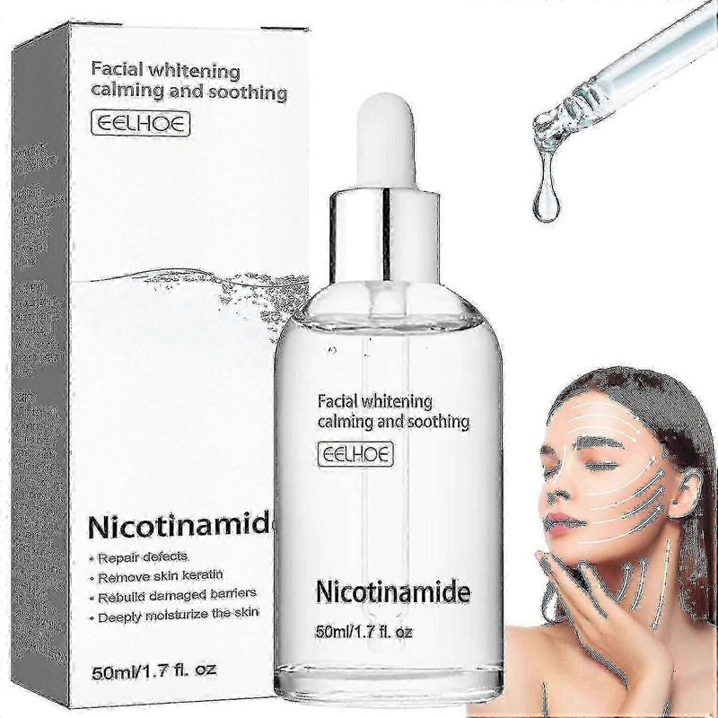 2pcsEelhoe Facial Whitening Calming Soothing Essence, Niacinamide Anti-Aging Facial Essence, Eelhoe Niacinamide Essence New Arrival