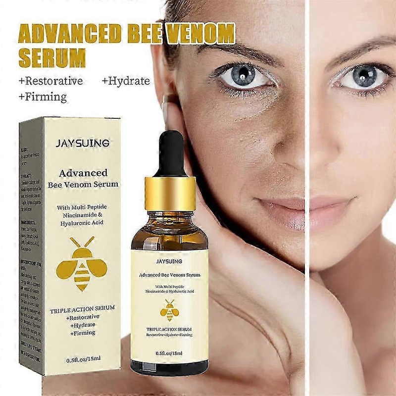 1-3PCS Advanced Bee-Venom Serum Anti-Aging Moisturizer for Face and Neck