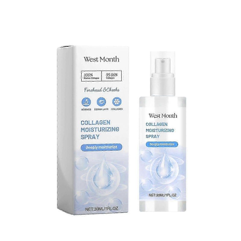 West & Month Collagen Facial Mask And Spray Moisturizing Skin Moisturizing Facial Skin Care