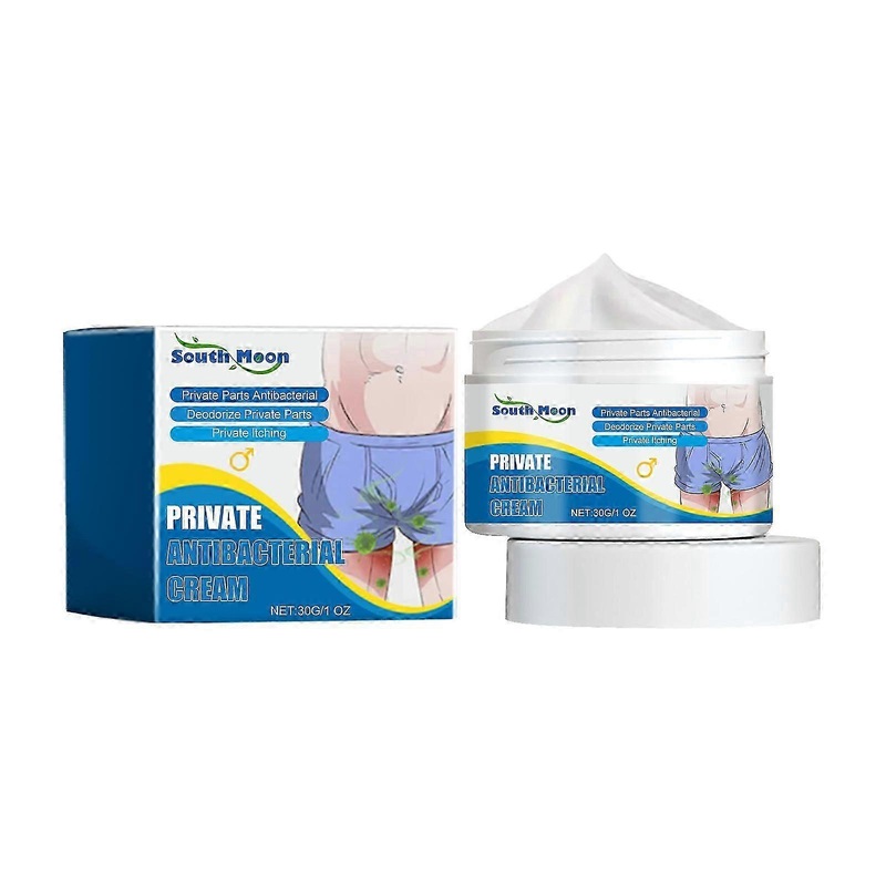 South Moon Men's Anti-Itch Ointment Moisturizing Skin Deodorant Relieving Skin Itching Pain Care Cream