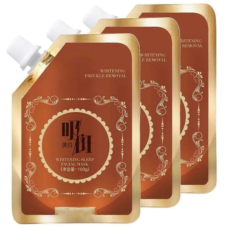 3-pack anti-blemish anti-aging anti-wrinkle peel-off mask, exfoliating mask, pore cleansing, skin rejuvenation mask, for men and women