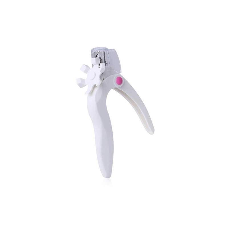 Nail Clipper Ergonomic Design Plastic U-Shaped Scissors French Style Nail Clippers