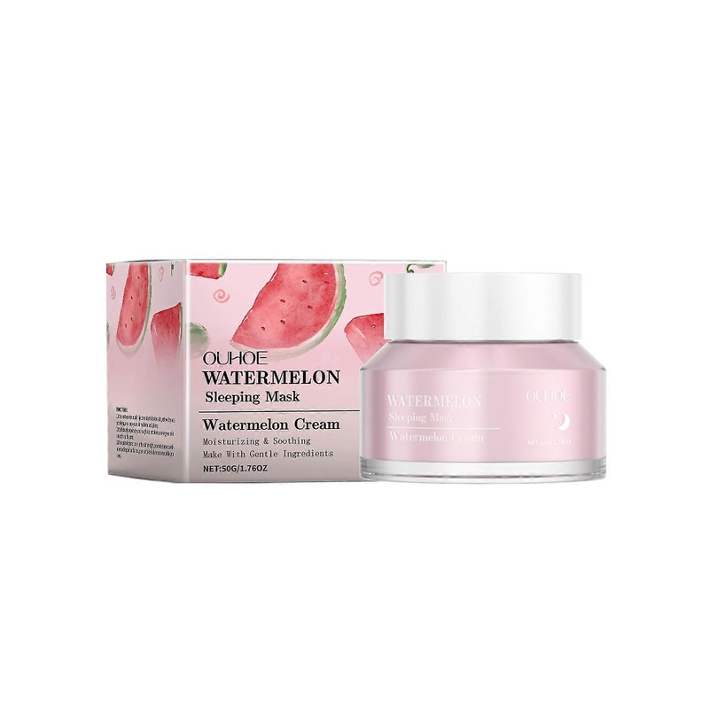 Watermelon Sleeping Mask Hydrates, Moisturizes, Brightens And Deeply Cleanses Pores