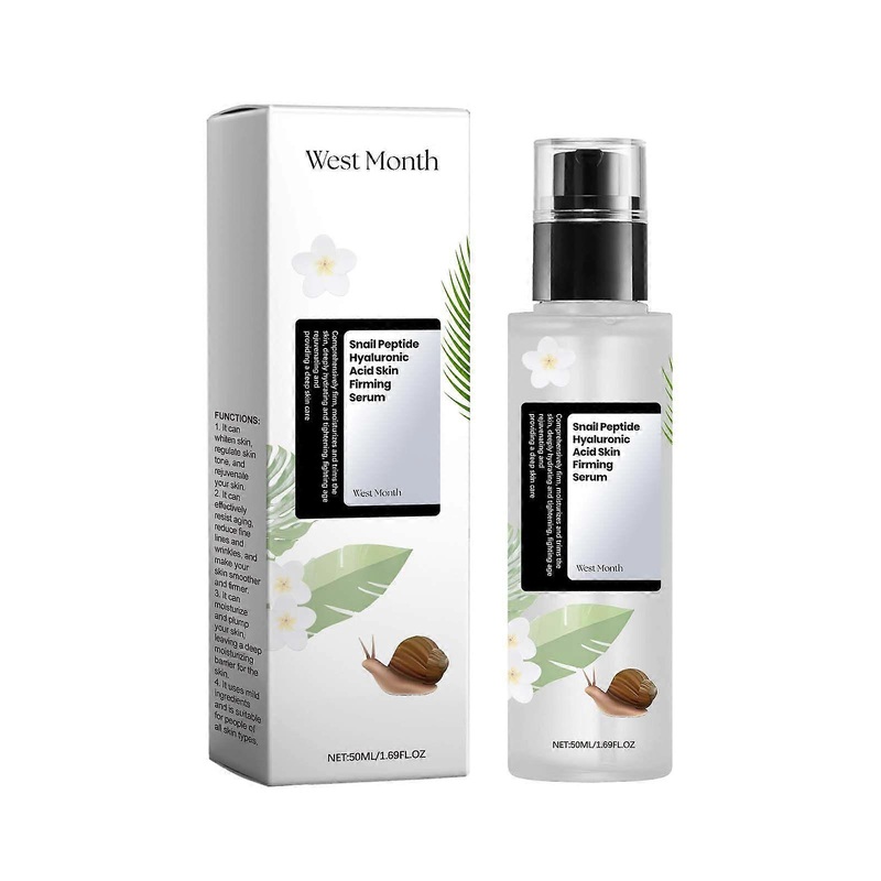 West&Month Snail Peptide Hyaluronic Acid Firming Essence Moisturizes, Hydrates, Tights And Smooths The Skin Lines