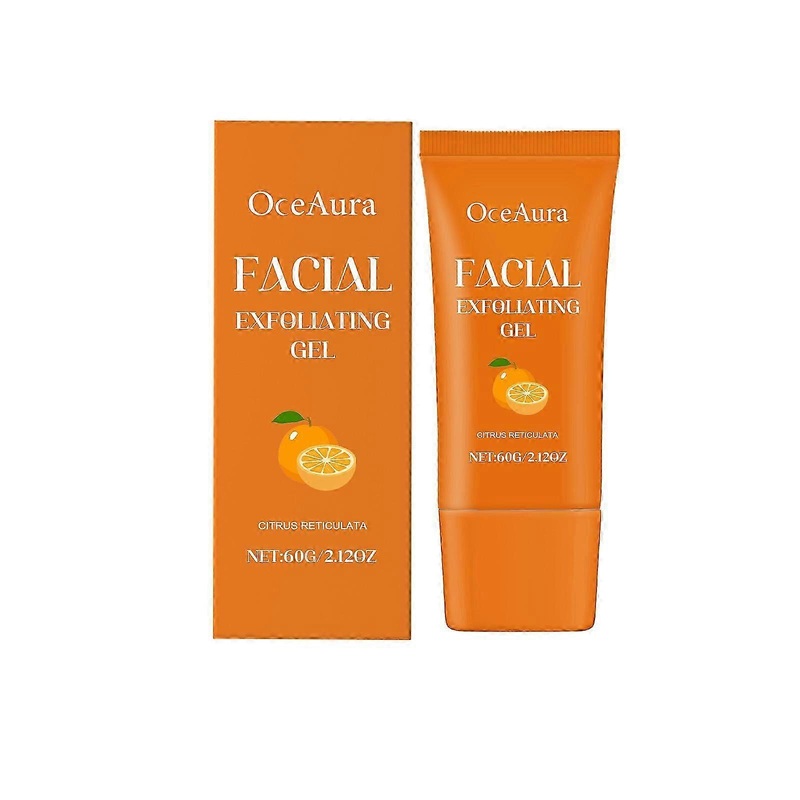 OceAura vitamin C exfoliating gel, gentle moisturizing, refreshing, tender and smooth skin, cuticle cleaning care gel